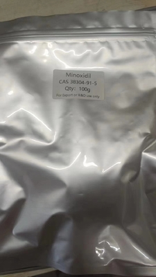 Nhà máy cung cấp bột Minoxidil CAS 38304-91-5 Để chống rụng tóc