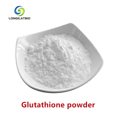 Vật liệu thô làm trắng da L-Glutathione giảm CAS 70-18-8 Glutathione cấp thực phẩm