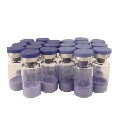 Bột peptide đồng GHK-Cu tinh khiết cao cho nghiên cứu mỹ phẩm.