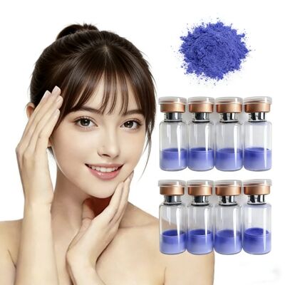 Vials Peptide GHK-Cu đồng Lyophilized cao cấp 100mg Cho nghiên cứu mỹ phẩm chống lão hóa