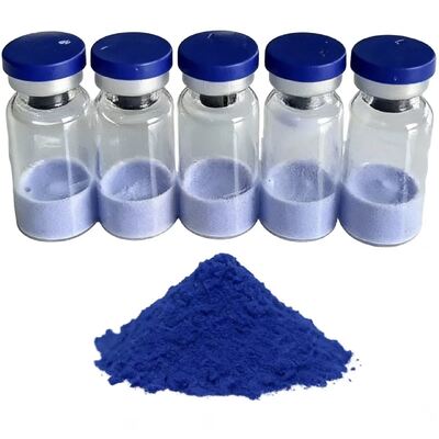 Stable Lyophilized GHK-Cu Copper Peptide 50mg 100mg Vials With ≥99% Purity For Skincare Lab Research (Điều ổn định được lyophilized GHK-Cu Copper Peptide 50mg 100mg Vials với độ tinh khiết ≥99%)