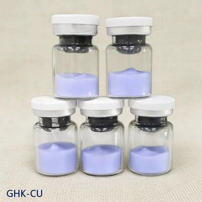 Bột Peptide Đồng GHK-Cu Độ tinh khiết cao cho Công thức Mỹ phẩm - Nguyên liệu chăm sóc da Đồng Tripeptide-1 Dạng bột màu xanh ổn định Độ tinh khiết ≥99%