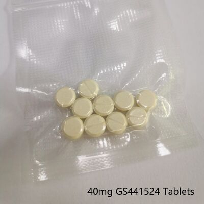 40mg GS-441524 Viên nén uống điều trị viêm phúc mạc truyền nhiễm ở mèo Công thức kháng vi-rút thú y ổn định