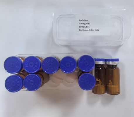 Độ tinh khiết cao NAD + Vials lyophilized 500mg NAD bột tiêm để hỗ trợ năng lượng và chống lão hóa