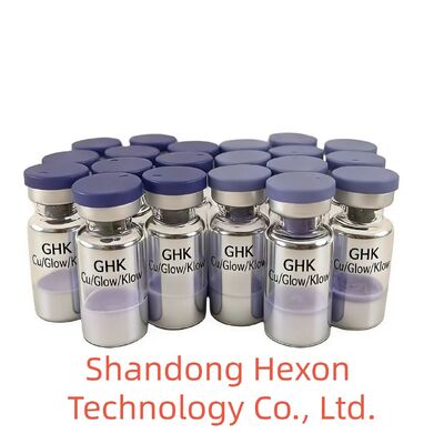 Nhập xưởng bán buôn GHK-Cu Copper Peptide Vials 50mg 100mg Bột đông khô cho nghiên cứu chăm sóc da
