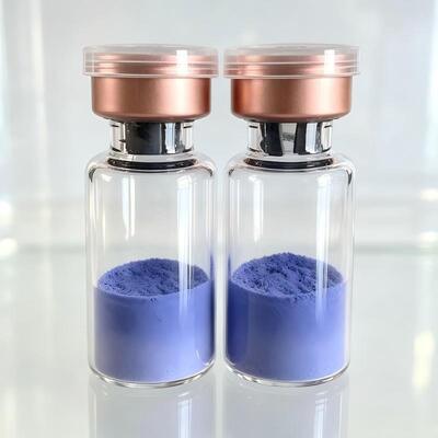 Bột đồng peptide GHK-Cu có độ tinh khiết cao Đồng Tripeptide-1 Thành phần mỹ phẩm Peptide xanh để chăm sóc da Chất lượng nghiên cứu ổn định